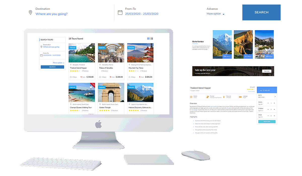 WP TRAVEL | Travel Agency Wordpress Theme and Booking Solution Workflow